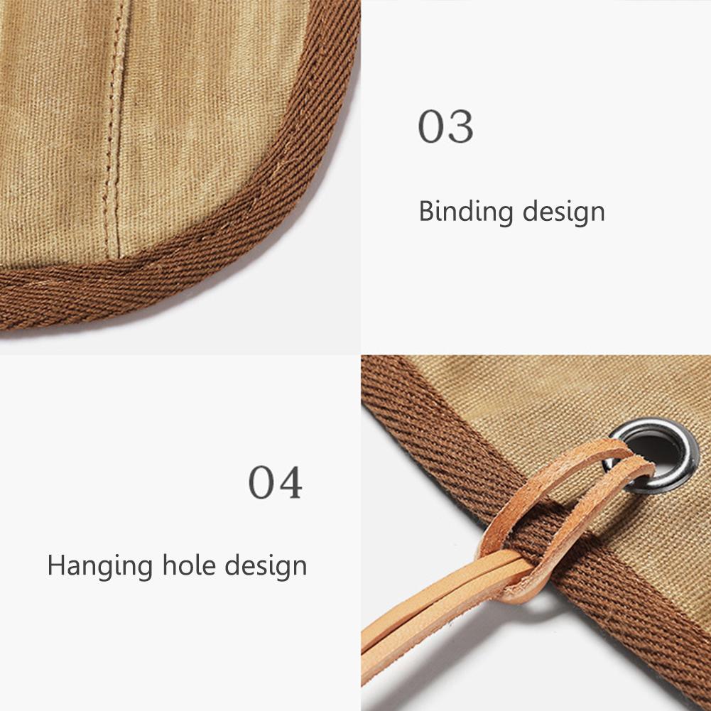 

Outdoor Cutlery Organizer Portable Spoon Chopsticks Fork Pouch Classified Storage Space Saving for Travel Camping Hiking BBQ China Mainland