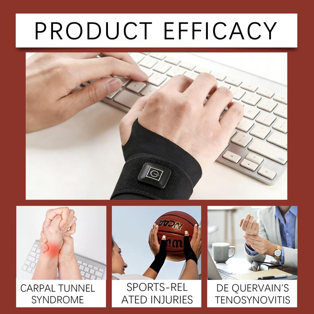 The Heated Wrist Guard Is Skin-friendly, Breathable, Lightweight And Suitable For Hand Care Of People Who Sit For Long Periods At Home.