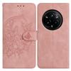 For Realme 14 Pro 5G Case Butterfly Flower Imprinted PU Leather Wallet Stand Phone Cover