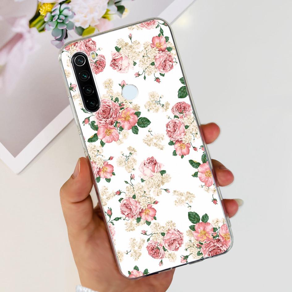 For Xiaomi Redmi Note 8 Case Cute Cartoon Soft Silicone Phone Cases For Xiaomi Redmi Note 8T 8 t Cover On Redmi Note8 Back Coque