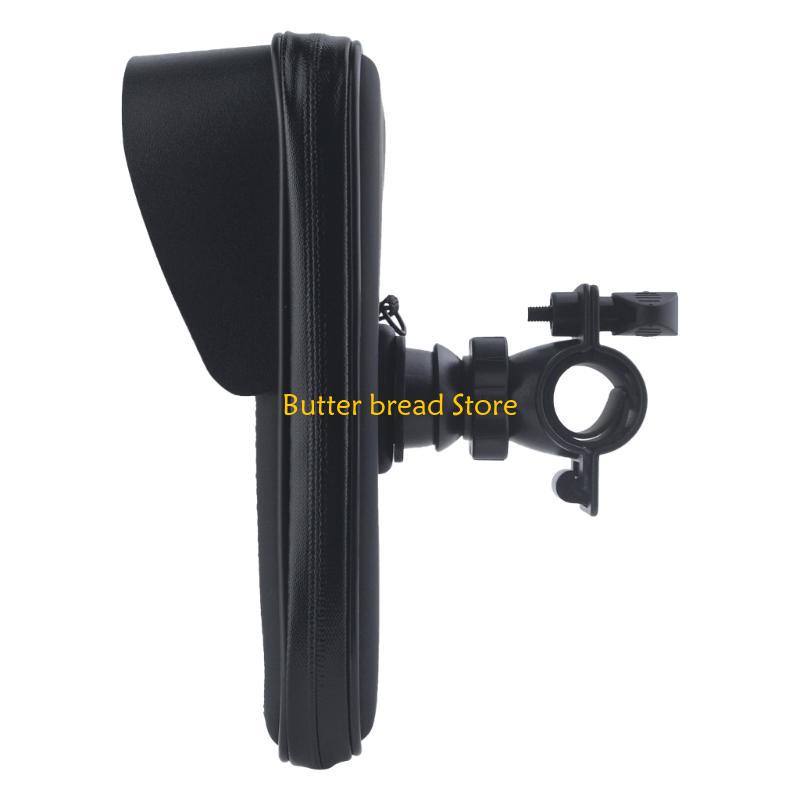 

W89C Handlebar Holder Motorbike Phone Bag with Sunvisor 360 Degree Rotating CN