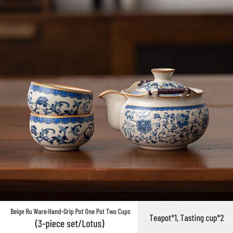 Handmade Ceramic Cloisonne Enamel Tea Set