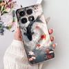 Clear For Xiaomi 14T Case Cover Luxury Cute Cat Fashion Flowers Funny Cool Painted Soft Phone Case 2406APNFAG