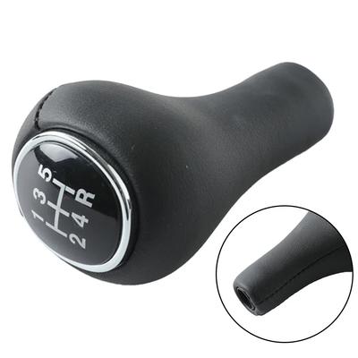 Pommeau de levier de vitesse 5 vitesses pour Ford Focus 1 I MK1 1998-2004, pièces de levier de vitesse en cuir, accessoires d'intérieur de voiture