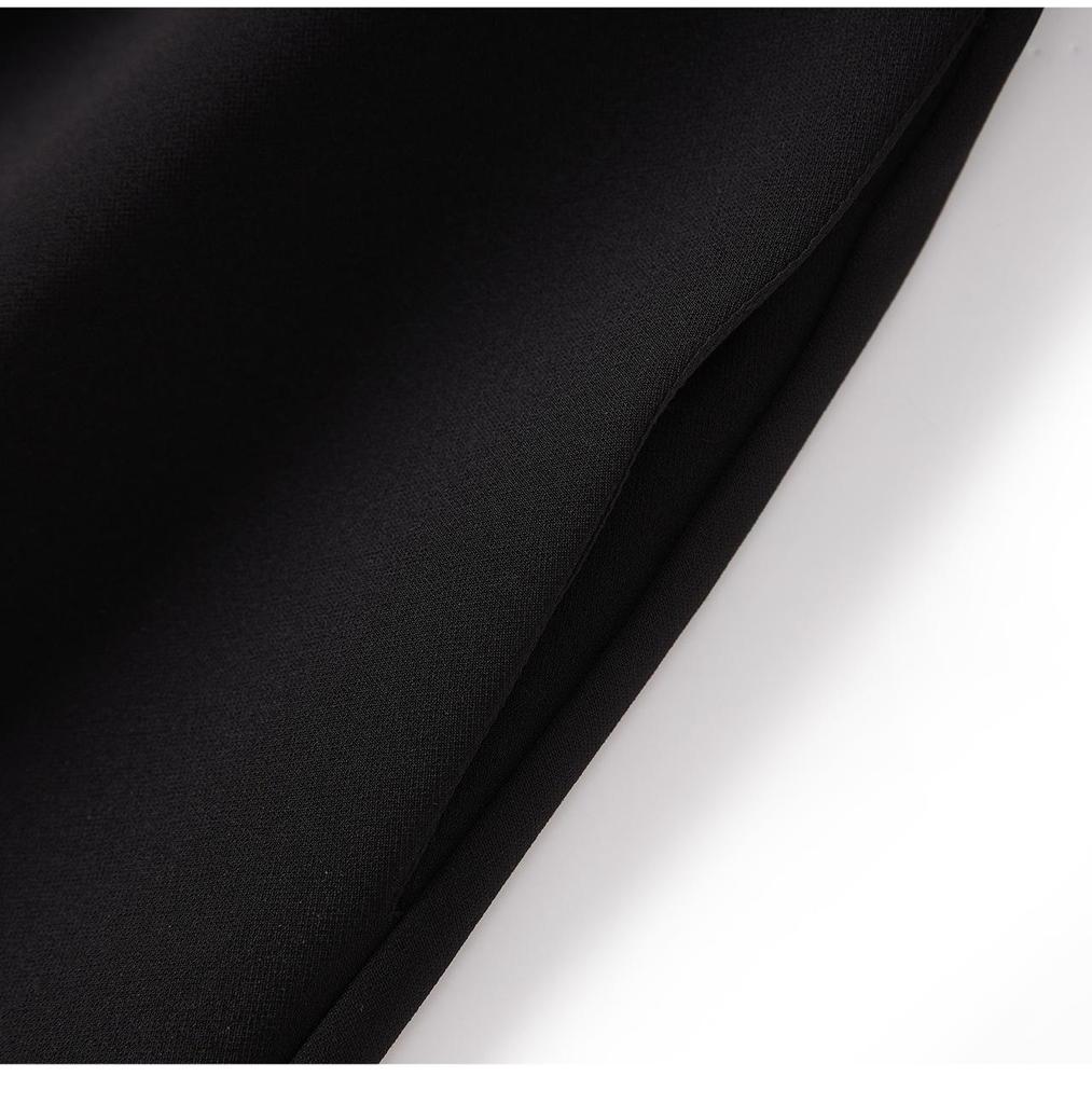 Intellectual Commuting Smart Formal Dress with Detachable Collar - Early Autumn Collection