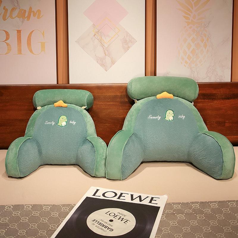 Cartoon Animal Rabbit Husky Waist Girl Bedside Soft Bag Large Pillow Waist Cushion Office Triangular Cushion