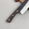 Cuțit de bucătar lucrat manual Satâr pentru carne Mâner din lemn din oțel inoxidabil Cuțite de tăiat chinezești