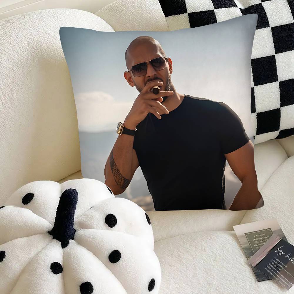 Искусство И А-Эндрю Тейт Наволочка Квадратная Подушка Спальня Диван Отдых Комфорт Подушка Автомобиль Домашний Декор 16x16Inch