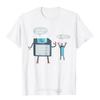 USB Floppy Disk I Am Your Father TShirt Funny Nerd Geek Tee Shirt Men Women oneck Graphic Tops Harajuku Casual Camisetas