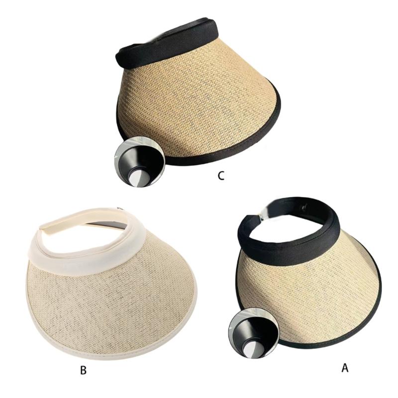 Beach Visor Sun Visor Sun Hat Golf Cap Straw Visor Golf Visor Women Visor Hat