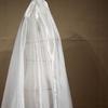 Pearl-like transparent lightweight smooth organza fabric suitable for wedding dresses formal gowns and designer clothing fabrics