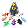 Dragon Egg with Mini Animals 3D Printed Articulated Animal Figurines Inside Egg Pocket Pet Fidget Toy for Kids Gift Easter Basket Stuffers