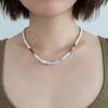 August Harmony 925silver Summer Nacre Necklace