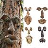 Funny Old Man Tree Hugger Sculpture Garden Yard Outdoor Face Decor Halloween