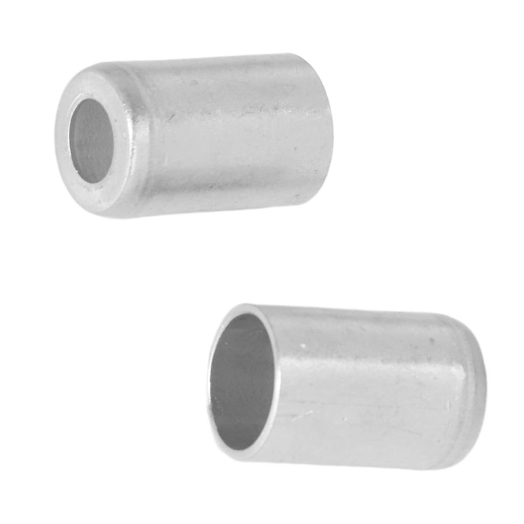 Yctze Car Air Conditioning Pipe Joint,20 Pcs Air Conditioning Hose Aluminum Cover Strong Strength