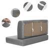 2Pcs/Set Stretch Velvet Sofa Bench Cover Rv Dinette Cushion Covers Soft Sofa Seat Backrest Cover For Rv Camper Car Decor