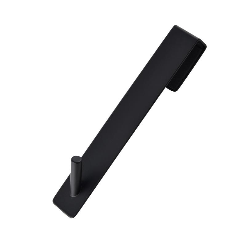 I lager Rostfritt Stål Dubbelkrok för Badrumshanddukar och Kläder, Ingen borrning krävs