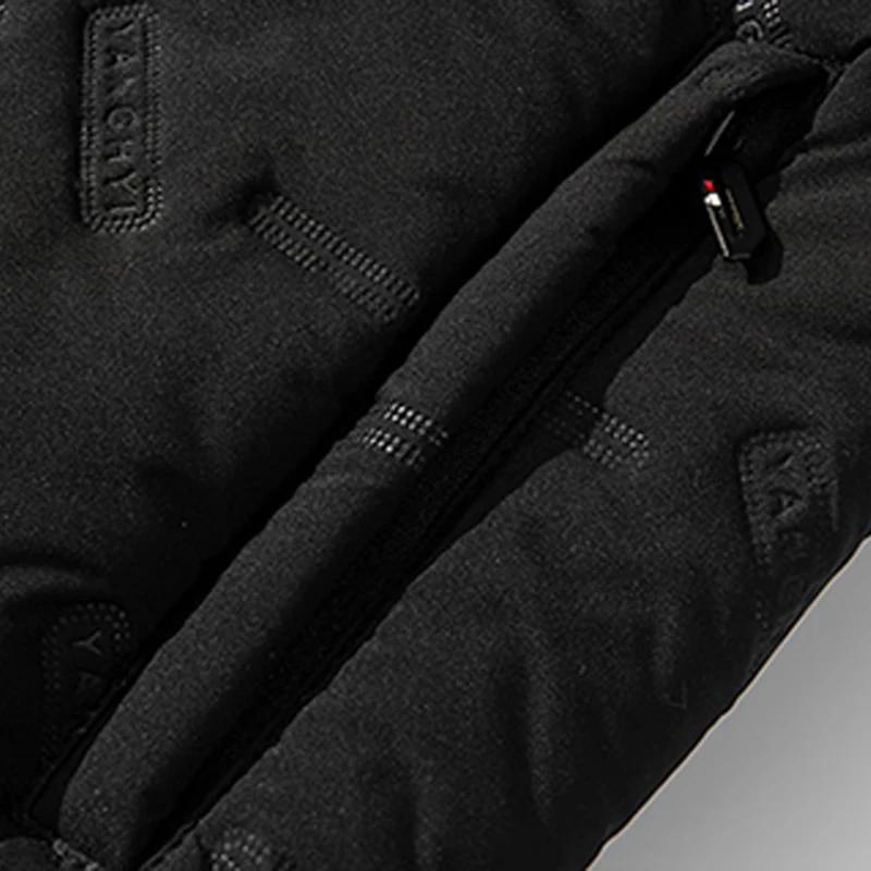 Jeanswest Herren Winter Fleece-gefütterte Weste mit Stehkragen