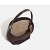 2026 New Autumn and Winter Premium Textured Frosted Leather Women's Bag Bucket Bag Tote Bag Large Capacity Bag Commuter Versatile