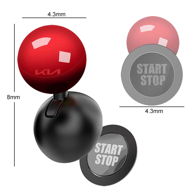 One-Touch Button Rocker Car Engine Push Start Stop Lever For Kia Ceed Sorento Sportage Niro Optima Picanto Rio Morning Forte K8