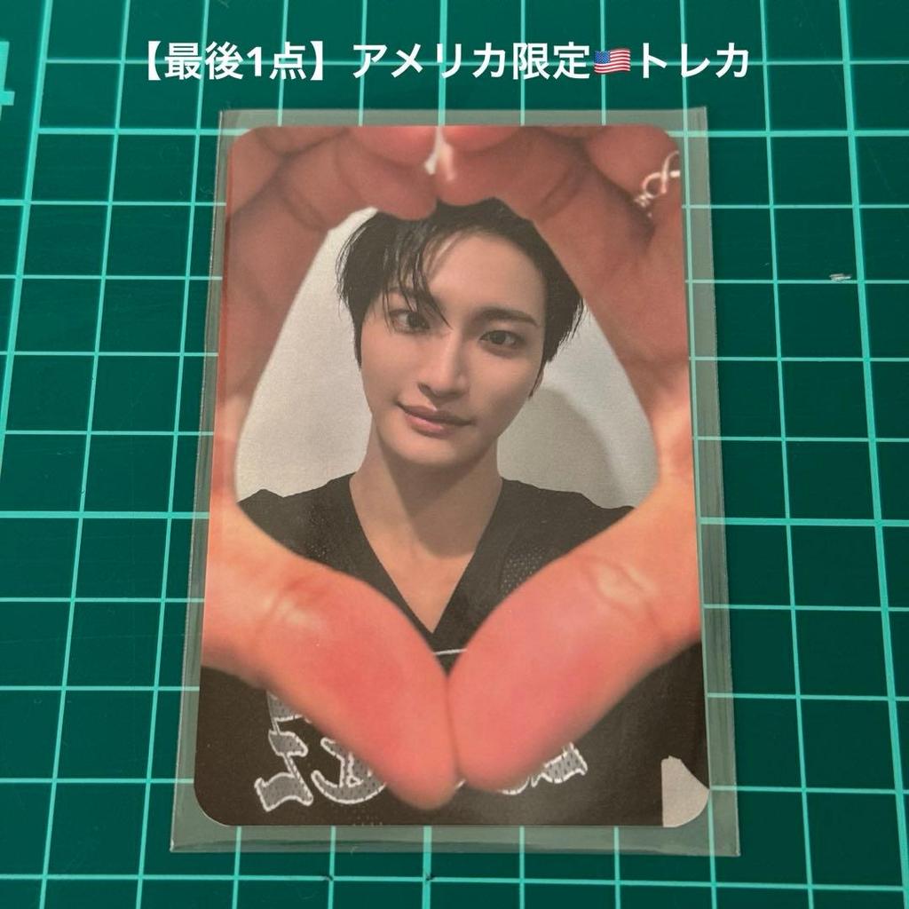 [USED] Last One ATEEZ GH Part 3 American Autograph Session Bonus Trading Card Seonghwa