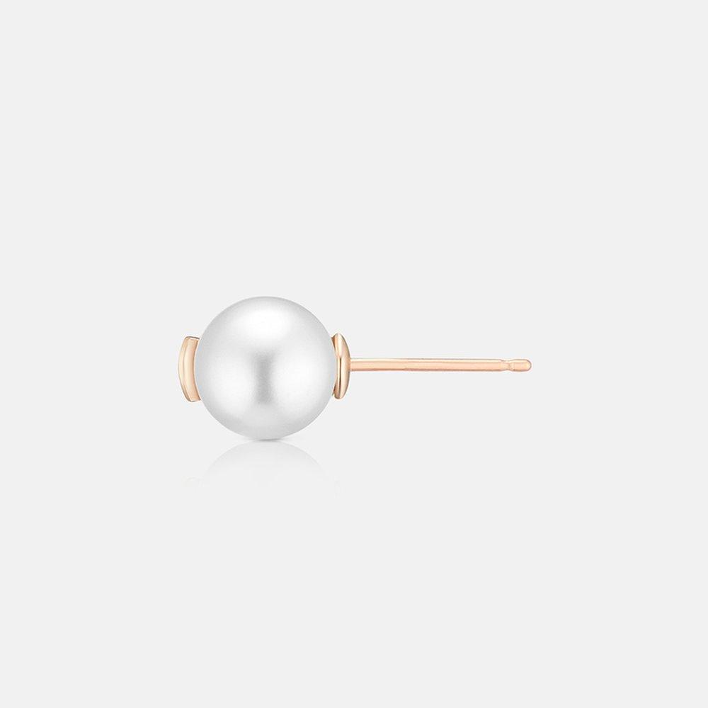 [Secret Special Offer] René Perla Sterling Silver Rose Earrings A243Se9003Rph