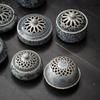 Blue & White Incense Burner: Aromatherapy Coil & Agarwood Fumigation, Indoor Sandalwood Burner, Creative Home Ornament.