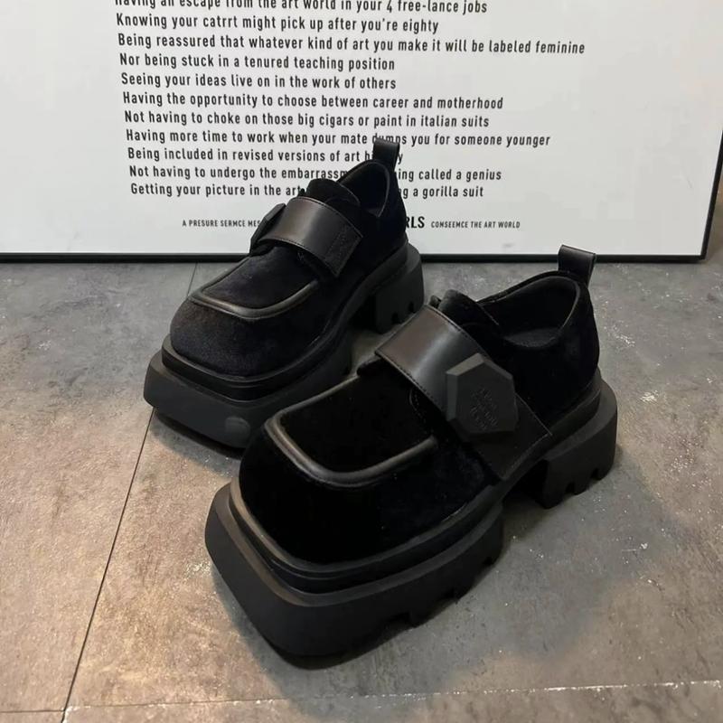 Aphixta 2025 New Women Ankle Boots Black Platform Modern Boots Brown High Heels Shoes Woman Boats Botines Para Mujeres