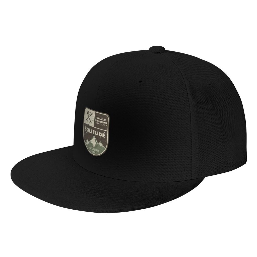 Fashion Solitude Wasatch Mountains Utah Flat Brim Sun Hat Running Unisexs Hat