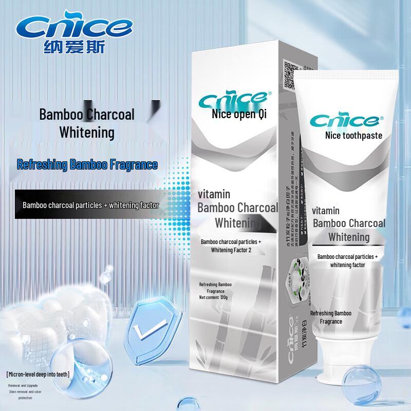 Nice Bamboo Charcoal Whitening Toothpaste