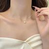 Pärlhalsband för Perfekt för Pärl Venetianskt Justerbart Gåva för Gåvobox Ingår [Mesaro] Kvinnor, Hypoallergent, Bröllop, Begravningar, Hänge,