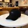Washed Cotton Peaked Cap Wide Brim Curved Brim Cap New Baseball Cap  For Men Women