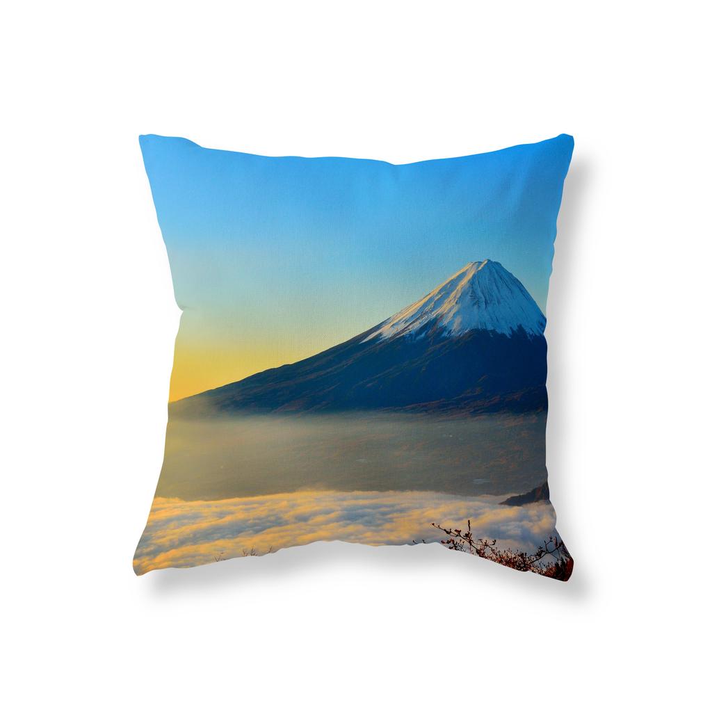 Volcanic Eruption Lava Landscape Throw Pillow Cover Sofa Decorative Pillow Cover Chair Cushion Cover Room Aesthetics Home Decor