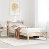 Vidaxl Bed Frame Without Mattress, 90X190 Cm, Solid Pine Wood