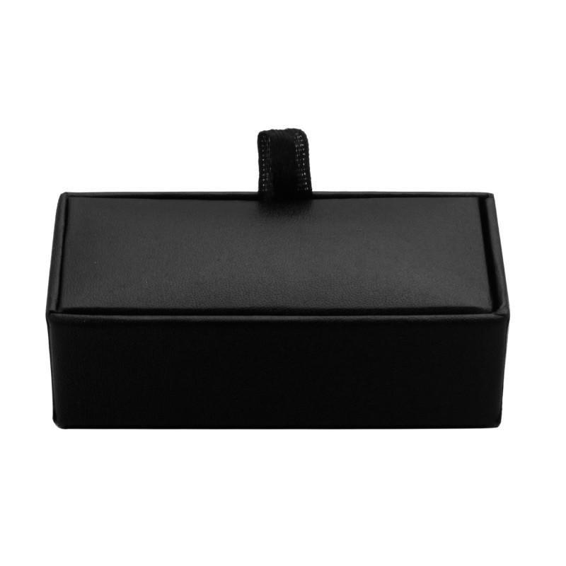 

Black Rectangular Cufflink Box High-end Gift French Shirt чёрный
