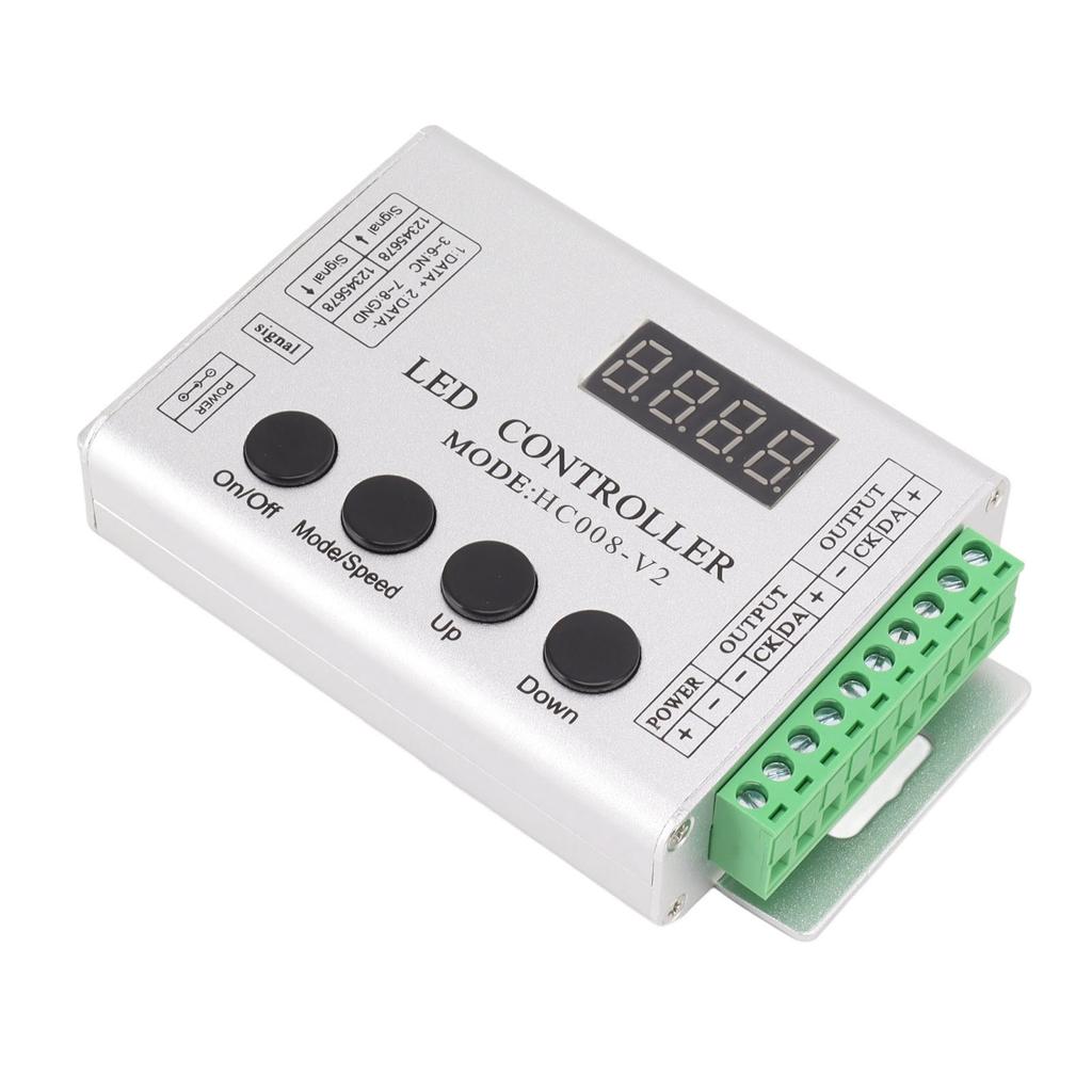 LED RGB ovladač SPI ovladač signálních pásků pro 6803 1903 WS2811 WS2812B 5V až 24V