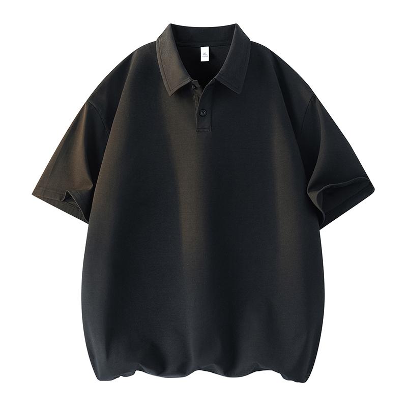 Polo Shirt Men s Summer Short-sleeved T-shirt 2XL