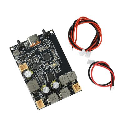 DC 5V TWS BT Amplifier Module 10W+10W Dual Channel Digital Stereo Audio Power Amplifier Board with Bass Enhancement Type-C
