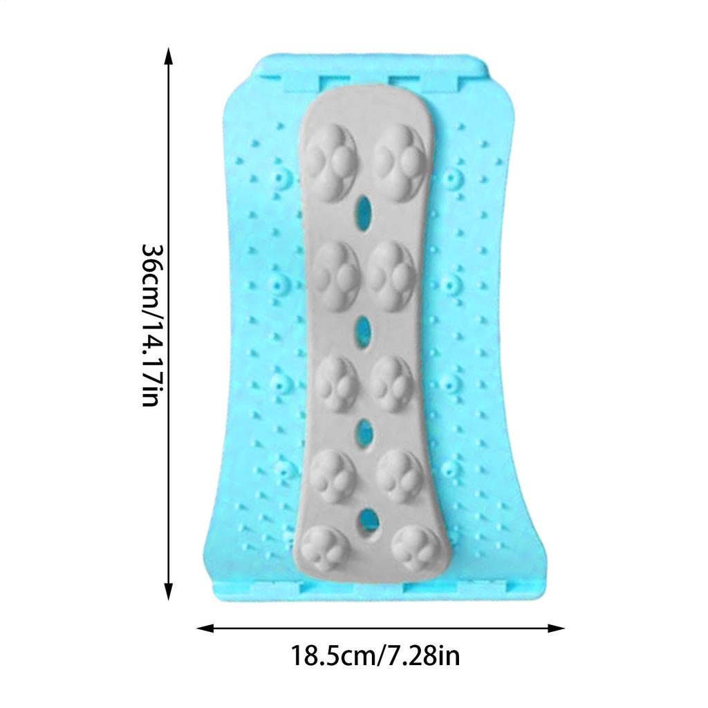 Lumbar Back Stretcher Adjustable Level Traction Massager Lumbar Back Stretcher Spine Cracker for Spine Discomfort Muscle