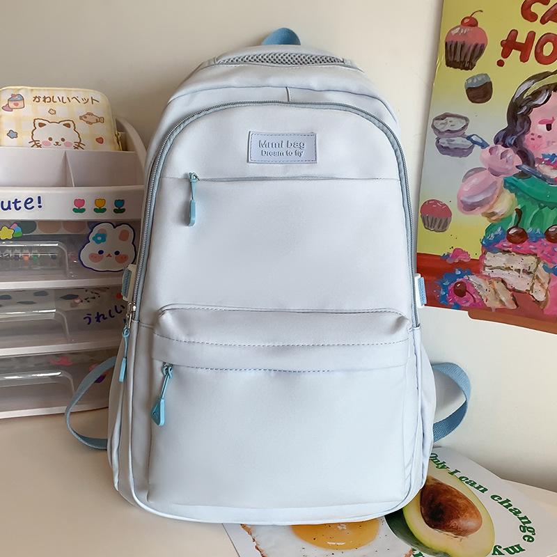Primary School Girl Ins Wind College Student Backpack Male High School Student Junior High School Student Backpack