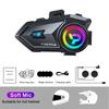 1/2pcs BT6.0 Motorcycle Helmet Intercom 500M Intercomunicador Moto Walkie Talkie 1000Mah Music Share Interphone Wireless Headset