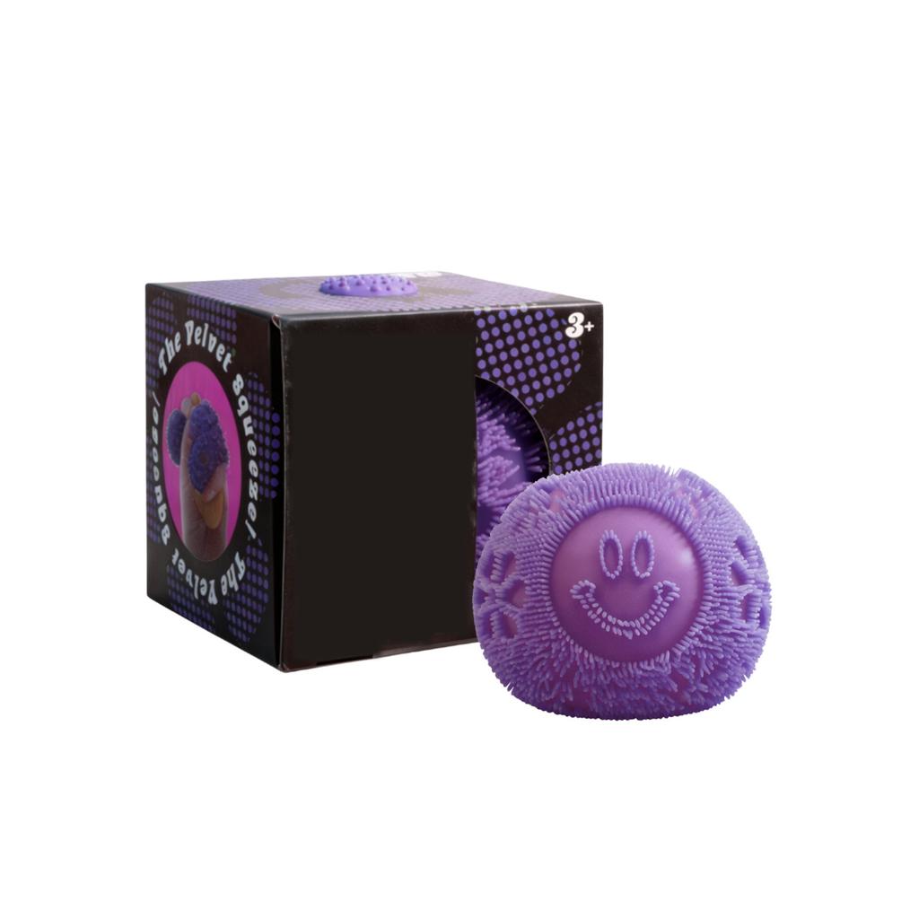 Kawaii Nee Doh Fuzz Ball Stress Ball Soft Fluffy Squeeze Toys Anti-Anxiety Squishy Ball Portable Office Relaxing Gift