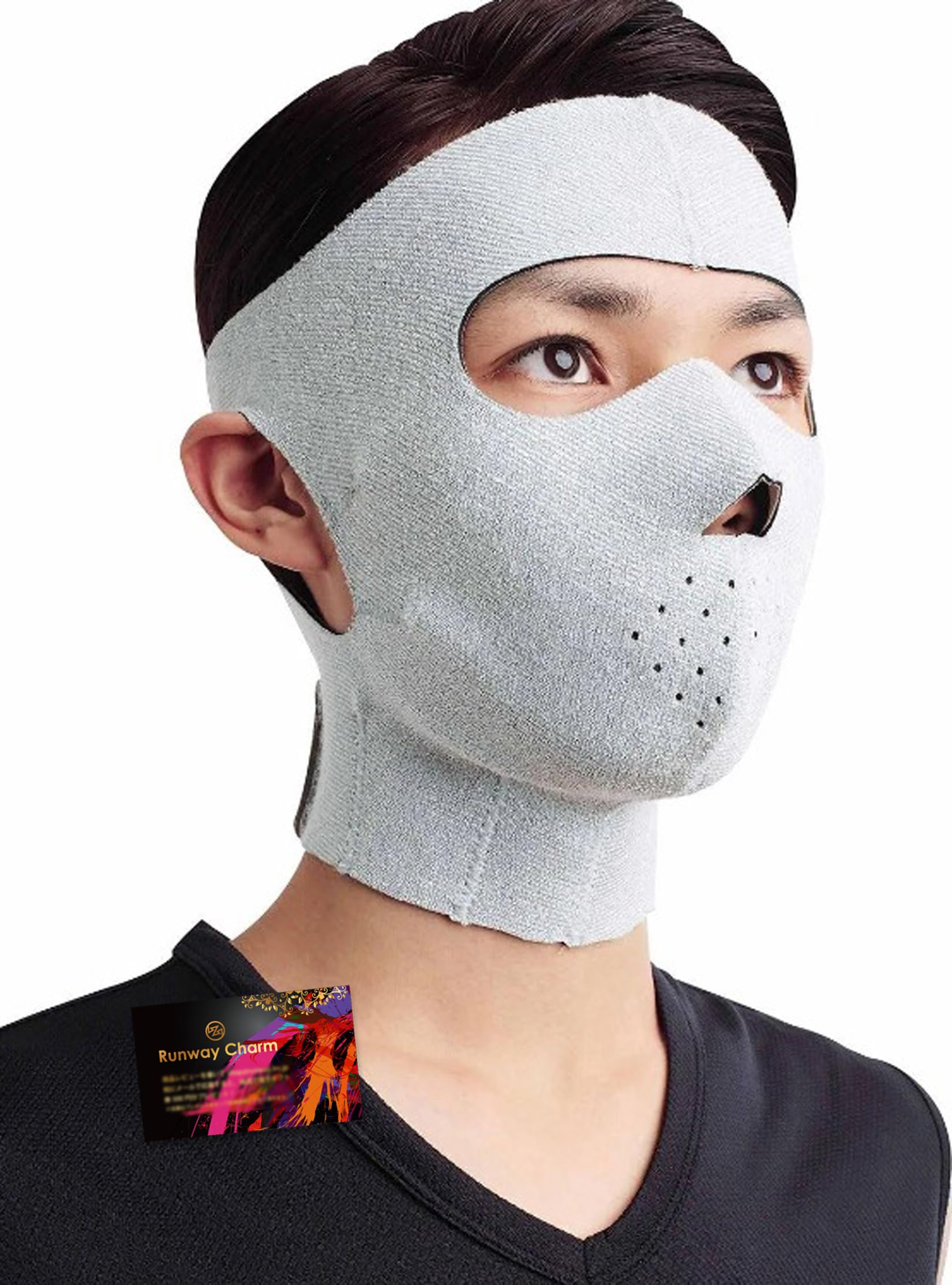 

СОСЕД КЛОУН Германиевый Сон для Похудения Уменьшает Дряблость Устройство для Красоты Лица Наклейка Мужской Пояс, Унисекс, Лицо, Кожа, [В комплекте ПУ]