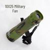 10X25 High Definition Camouflage Monocular for Outdoor Use