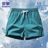Romon Men's Ice Silk Quick-Dry Casual Shorts