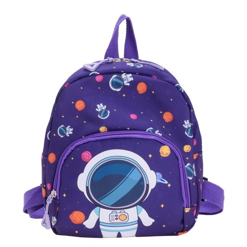 Cute Breathable Kindergarten Backpack For Kids Unisex Design With Cartoon Print