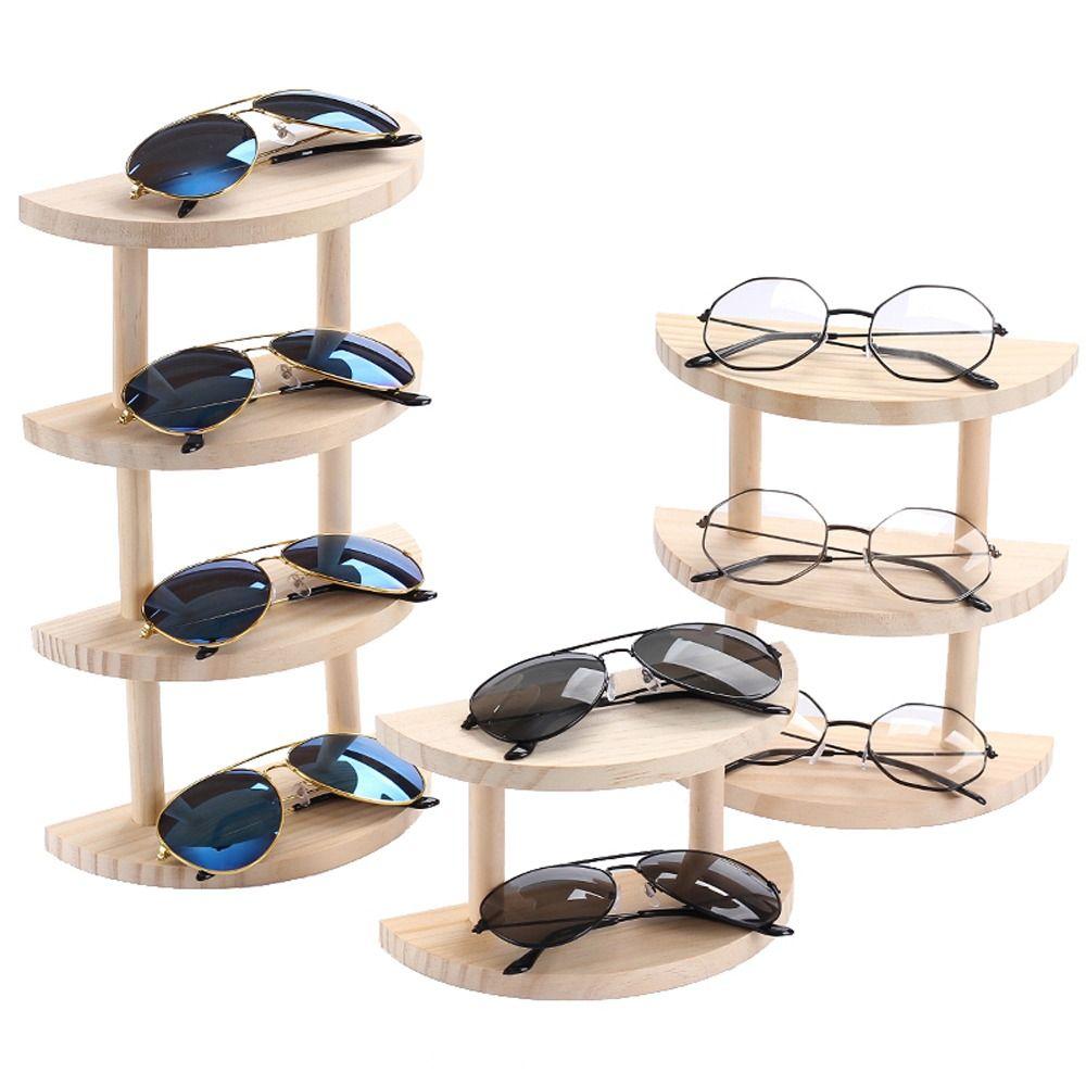 Multi-layer Eyewear Stand Holder Eyeglasses Organizer Glasses Display Rack Sunglasses Display Case