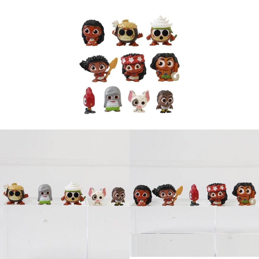 Pvc Moana Series Action Figures Model Toys Cartoon Desktop Decoration Gifts