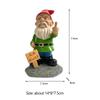 Resin Waterproof Sculpture Dwarf Model Modern Sculptures Home Room Desk Outdoor Courtyard Ornaments Accessories