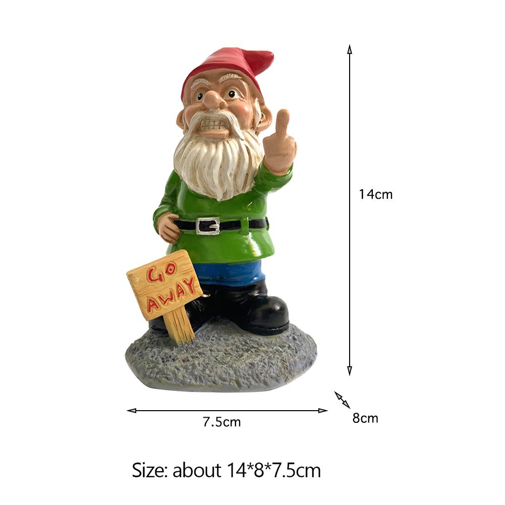 Resin Waterproof Sculpture Dwarf Model Modern Sculptures Home Room Desk Outdoor Courtyard Ornaments Accessories
